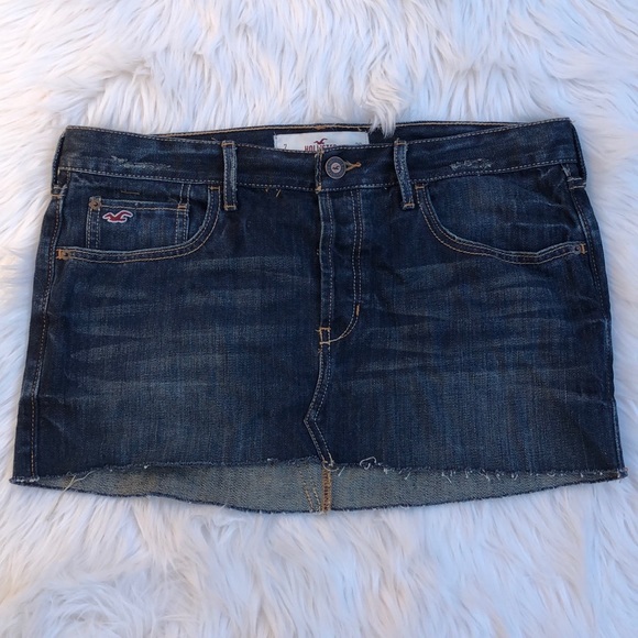 Hollister Dresses & Skirts - Hollister jean skirt